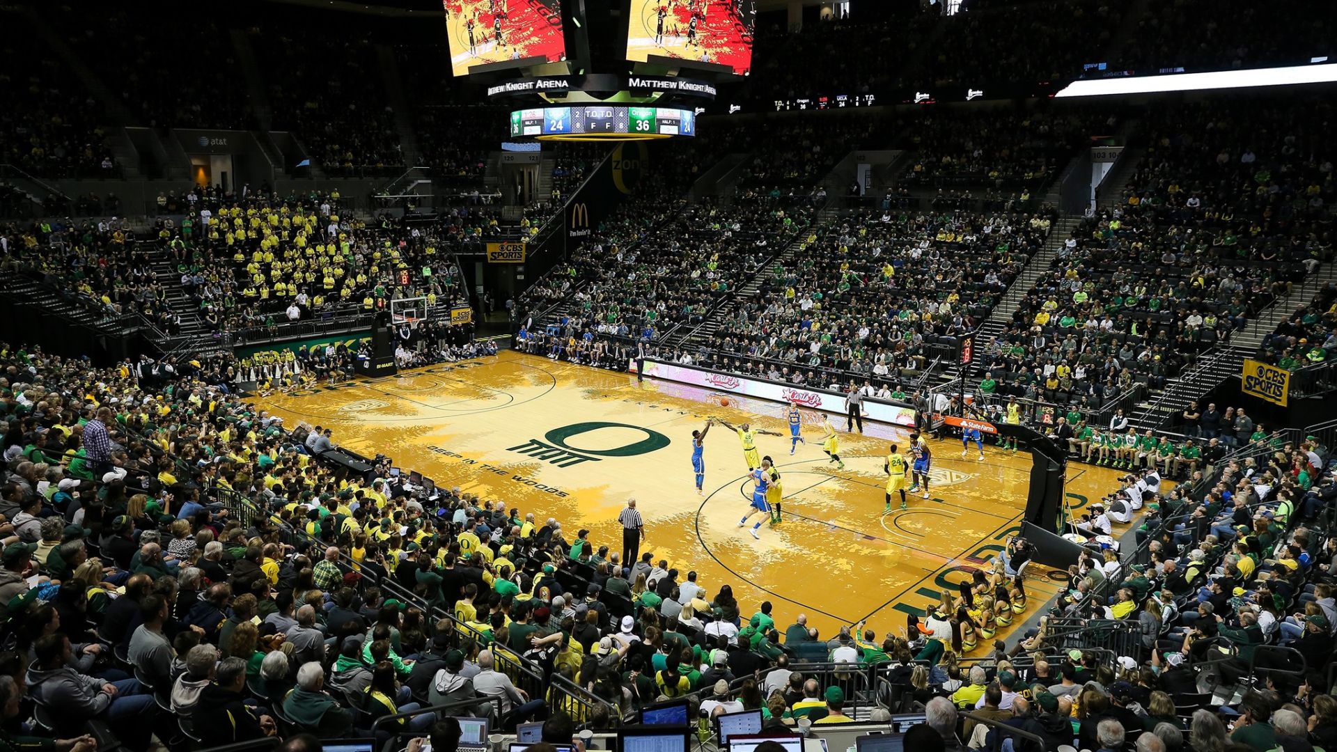 Oregon Ducks Men's Basketball vs Green Bay - Nov. 20